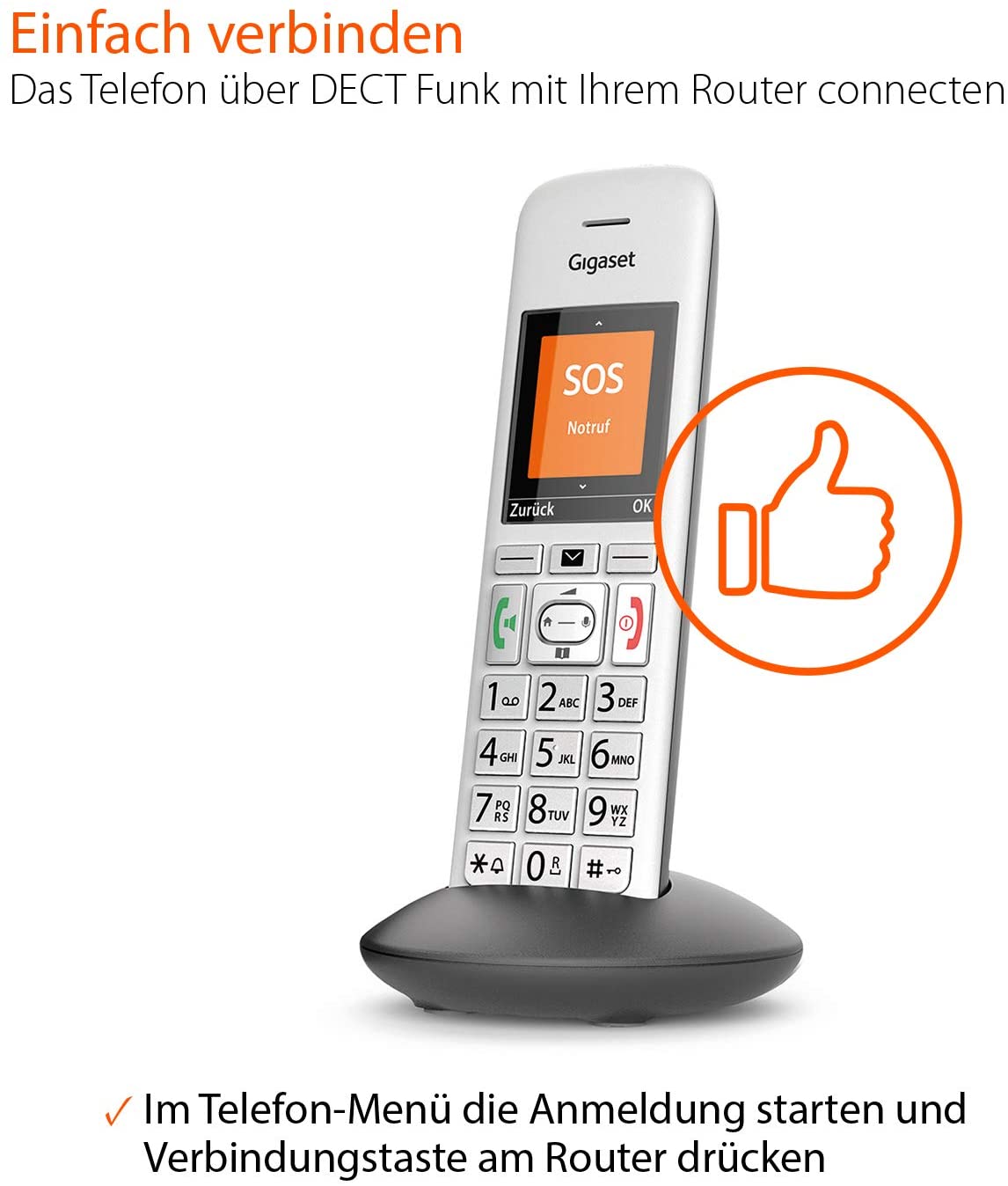 gigaset e370hx mit router verbinden