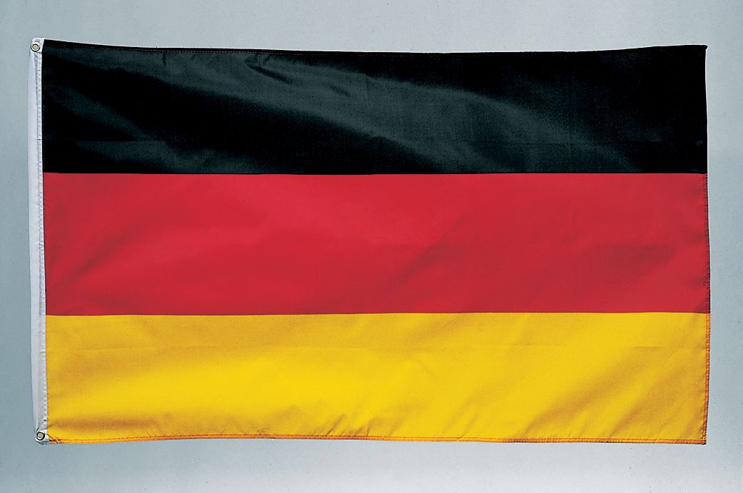 BRD Deutschlandfahne Länderfahne aus Stoff Dekoration