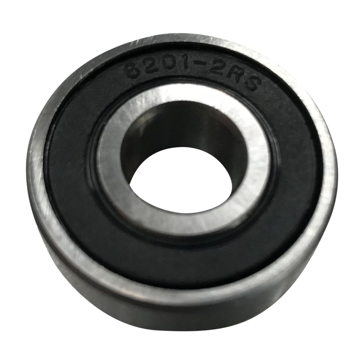 2 Stück Kugellager 6201 2RS - 12x32x10mm Chromstahl Mit Gummidichtungen