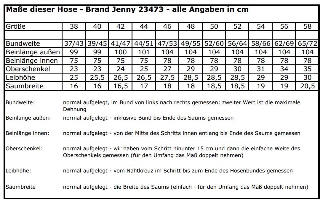 KjBRAND - Jenny - | schlanker 32 cm Schlupfjeans Schenkel, fashiondreams Farben Jeans schlankes mehrere Denim, 6244-23473 - 41 Fußweite Superstretch Bein - - bis 