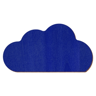 Holz Sprechblase Wolke V2 - 26cm Bastelzuschnitt Aus Sperrholz