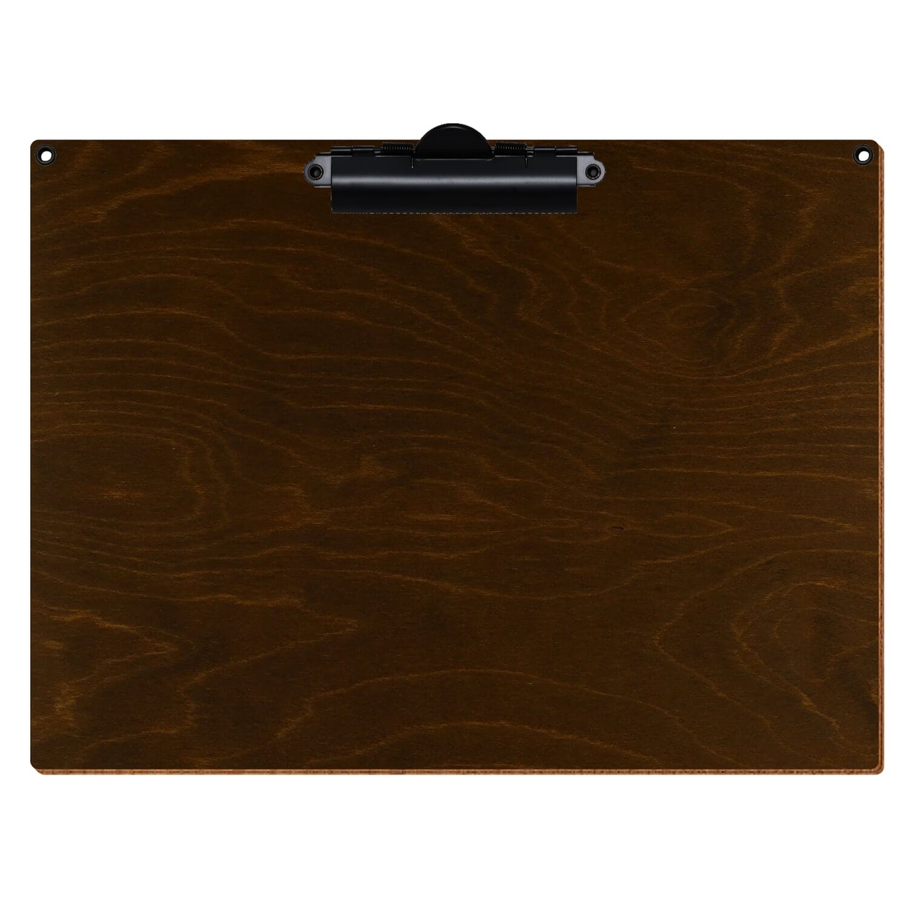 Bütic Holz Klemmbrett A4 - Aus Birkensperrholz, Mit Metallklammer, Lebensmittelecht Geölt