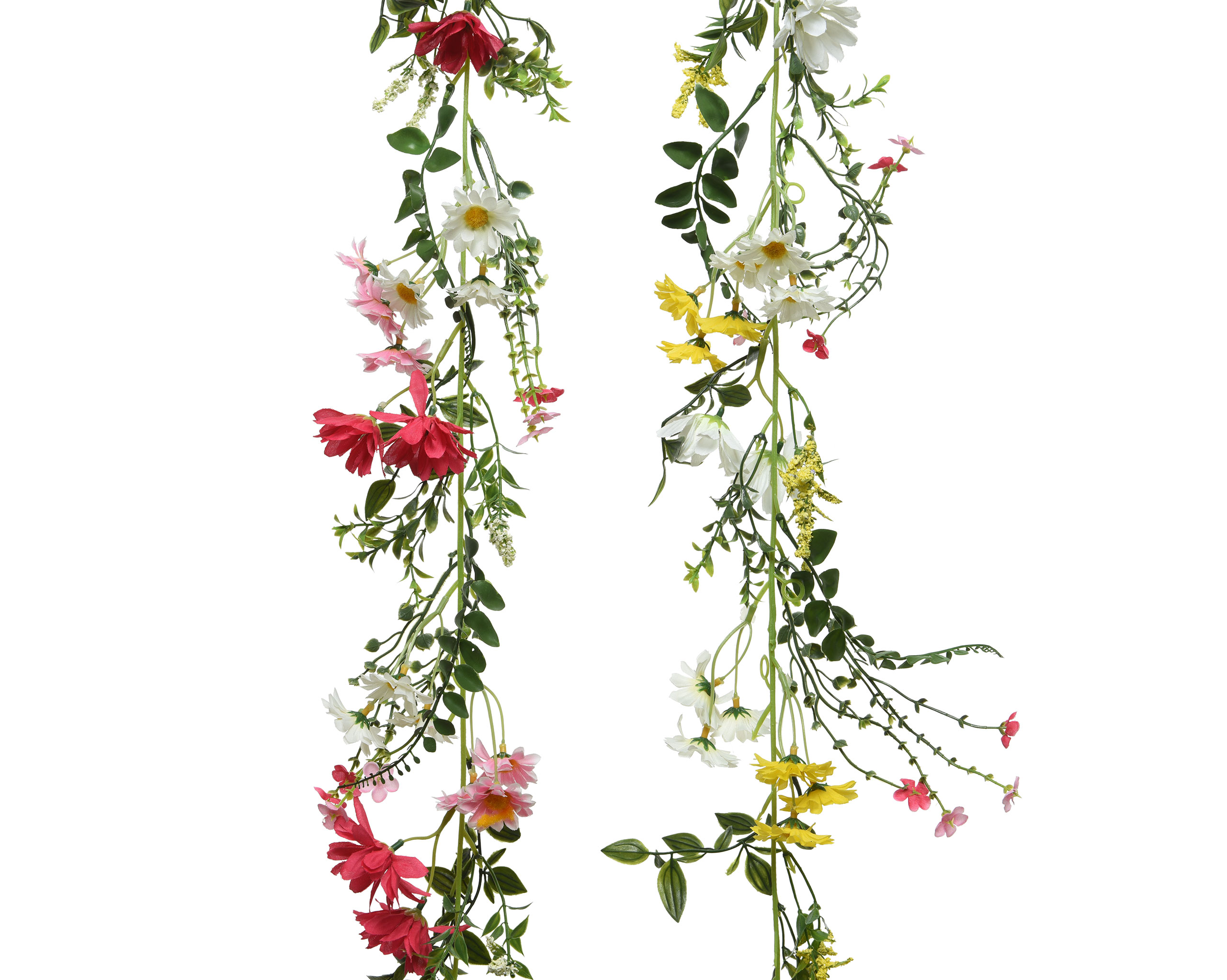 Knstliche Wildblumen Girlande 180cm Gelb / Rosa 1 Stck sortiert, |  Kreativmarkt Butterfly