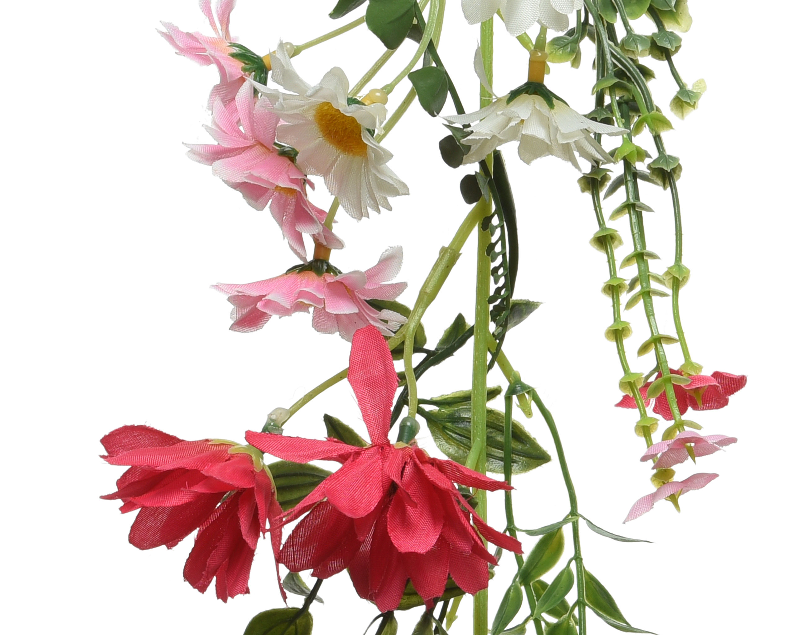 Knstliche Wildblumen Girlande 180cm Gelb / Rosa 1 Stck sortiert |  Kreativmarkt Butterfly