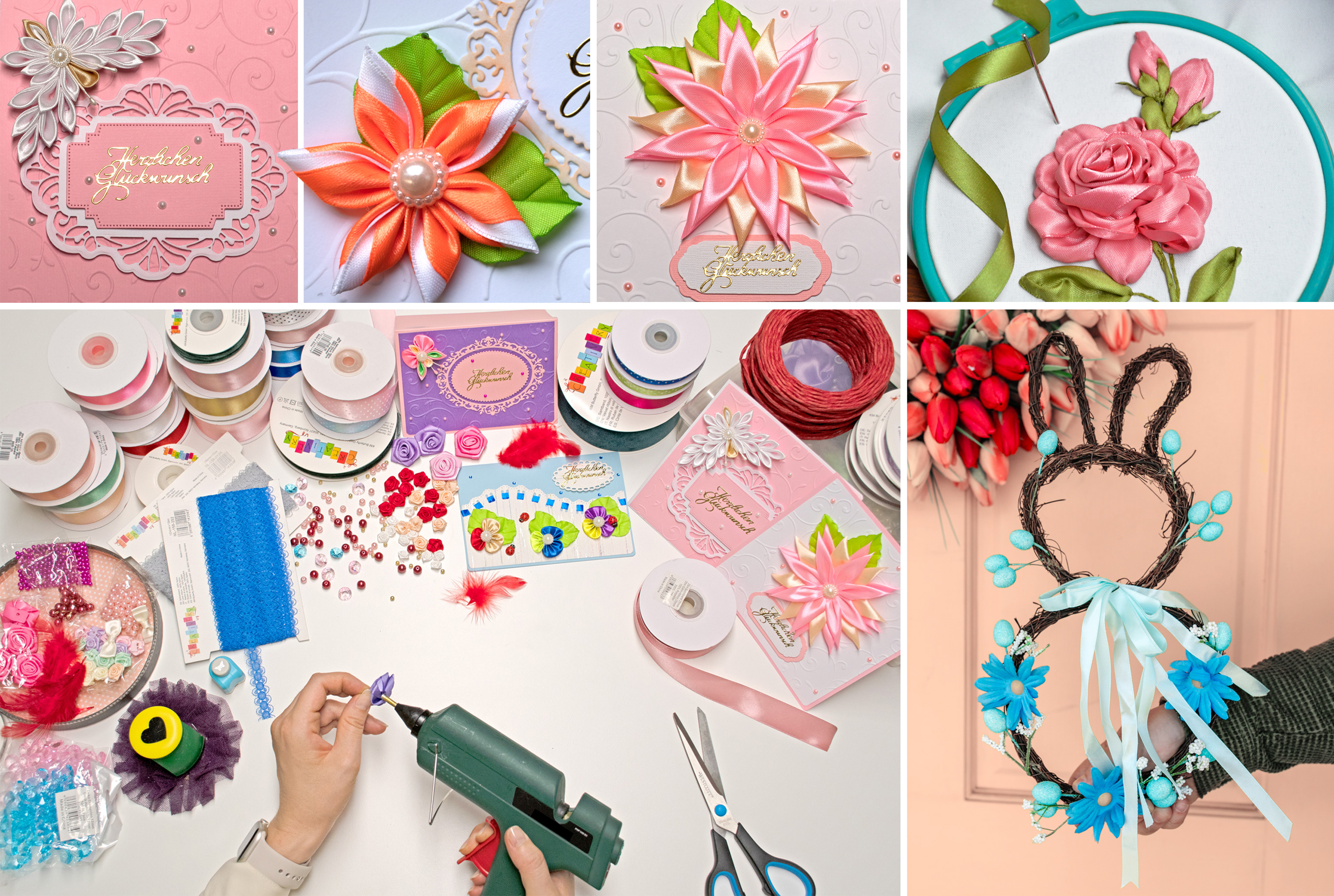 Creativery Satinband 50mm X 32m | Braun | Hochzeitsdeko & Geschenkbänder | Weich & Bügelbar