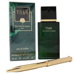 van Cleef & Arpels Tsar Eau de Toilette Spray 50 ml + Pen