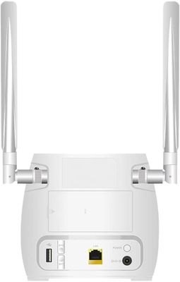 STRONG Router 4G LTE 300M 150Mbit/S WiFi a 2,4 GHz, bianco e piccolo