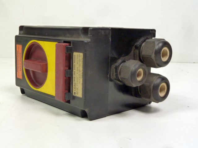 CEAG GHG 262 2301 R0002 Safety Switch Ex-Sicherheitsschalter 20 A, NOT-AUS