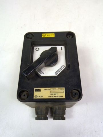 BBC CEAG GHG 232 Explosionsgeschütztes Steuergerät EEx 16A