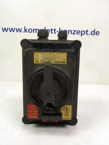 ABB CEAG GHG 262 0011 R0001 Safety Switch Ex-Sicherheitsschalter 20A