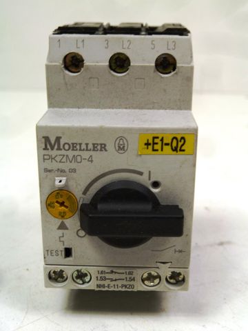 Eaton Moeller PKZM0-4 Motorschutzschalter Leistungsschalter 3polig