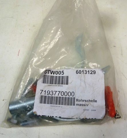 
Viessmann 7193770 Rohrschelle massiv m. Schrauben/Dübeln VL3A HeizTechNiK Neu
