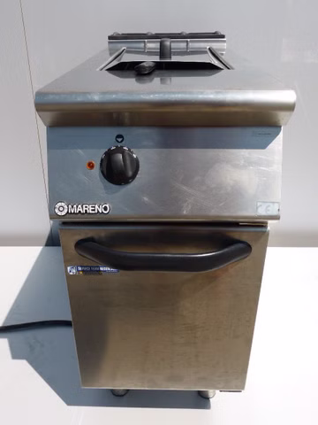 Mareno Elektro-Friteuse Fritteuse Edelstahlfriteuse VA Edelstahl