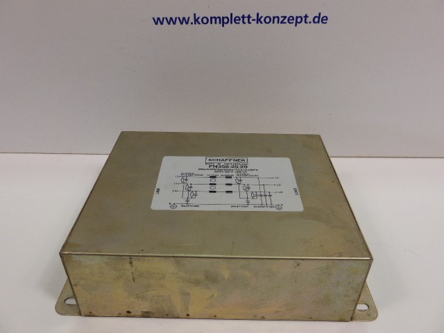 Schaffner FN358-25-29 Netzfilter Filter Modul 25A FN3582529 | 250/440V/50/60Hz 