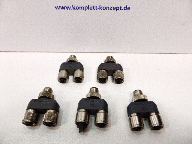 5x Stück Siemens Simatic S7 6ES7194-1KA01-0XA0 ET200X Y Stecker Anschlußstück 5 polig