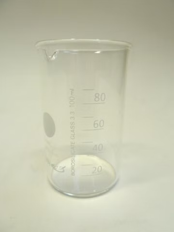 10x VWR Becherglas Glas Laborglas hohe Form 100ml