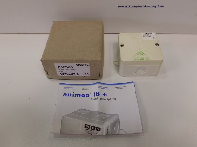 Somfy Animeo IB+ Diode Weiche 1810392 Jalousiesteuerung Switch Zone Splitter