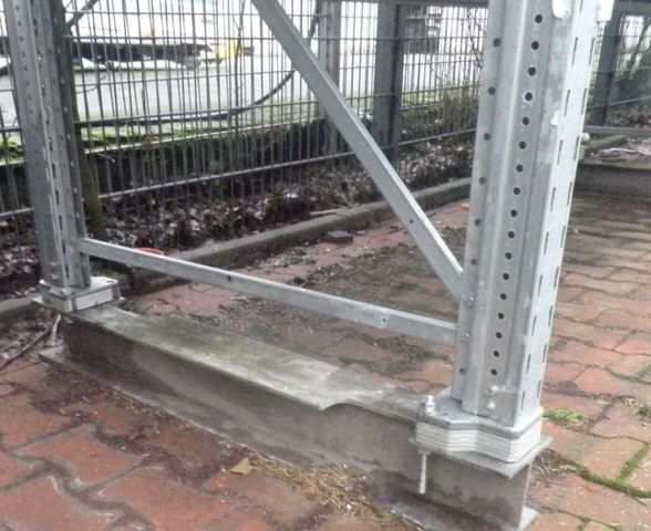 Tegometall Schwerlastregal Montageplatte Ausgleichsplatte Unterlegplatte 2 mm / 5 mm