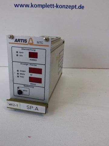 Artis MTC-WK2-1 Prozessüberwachungsmodul MTCWK21 | MTC WK2-1 Modul WK2