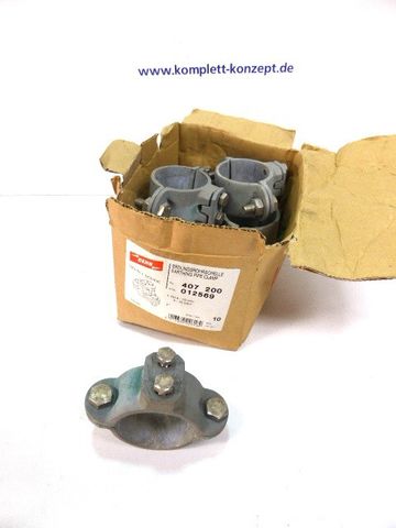10x Stück Dehn + Söhne Erdungsrohrschelle Rohrschellen 407 200 für 2" Zoll