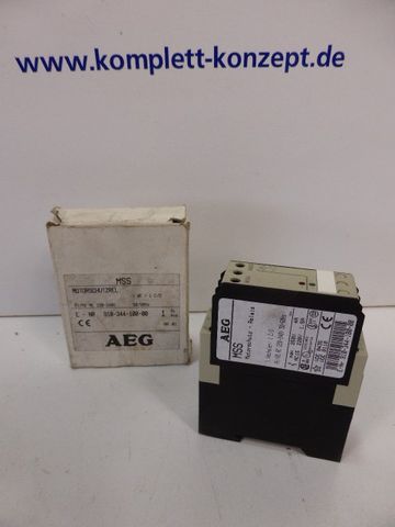 AEG MSS Motorschutz Relais 250V 4A E Nr. 91034410000