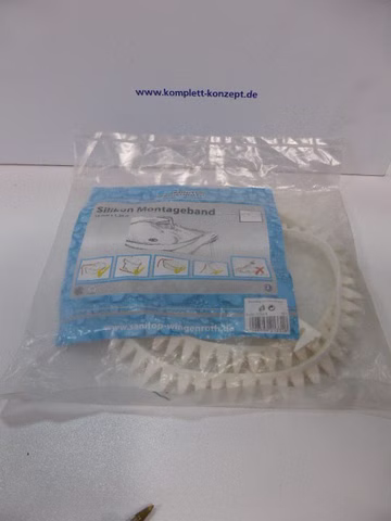 Silikon Montageband 14 mm x 1,20 m Hydroflex weiß Silikonband