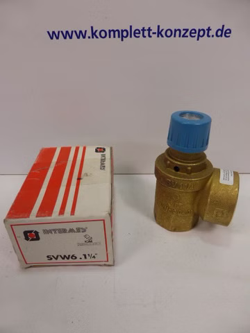 Intermes SVW6.1/4" Menbran Sicherheitsventil Absperrhahn Absperrventil