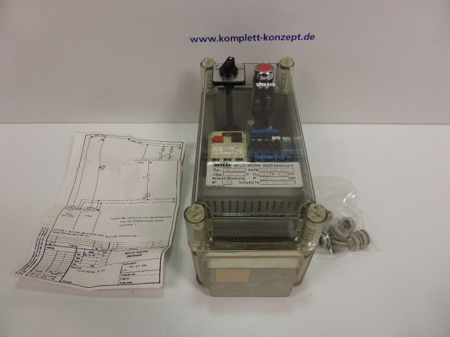 NEU Wilo SK 502 Schaltkasten Schaltgerat Motorschutz Art. Nr. 120 688 ...