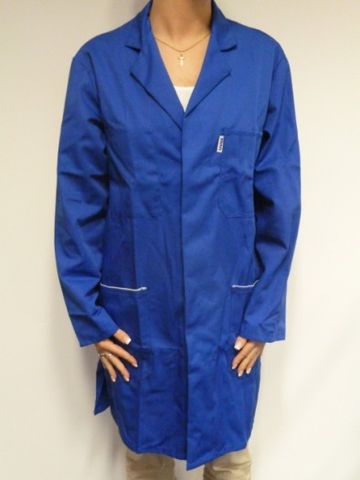Uvex Arbeitskleidung Mantel blau Größe 48 Neu