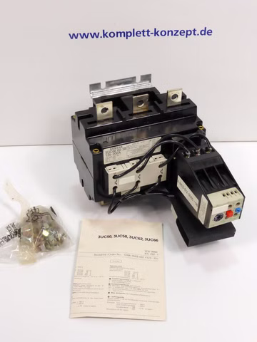 Siemens 3UC66 00-3B Überlastrelais 3UC666003B Schütz Contactor 125-200A 3UC66 00