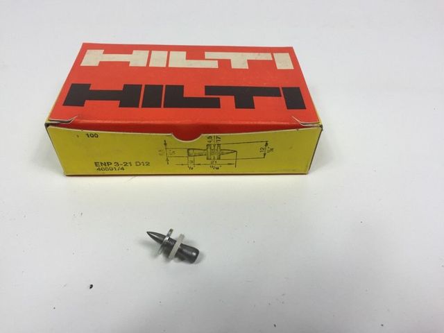 Hilti ENP 3-21 D12 Nägel Blechnägel Profilblechnägel Schussnägel 100 Stück