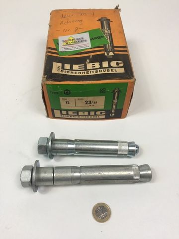 10 x M16 150 &170 mm Schwerlastanker Bolzenanker Dübel Schwerlastdübel Liebig 2