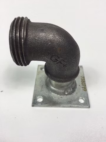 Viessmann Original 7380255  Flansch Winkel Atola / Litola Adapterflansch 7380799
