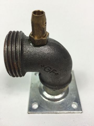 Viessmann Original 7380255  Flansch Winkel m. Ventil  Adapterflansch 7380799