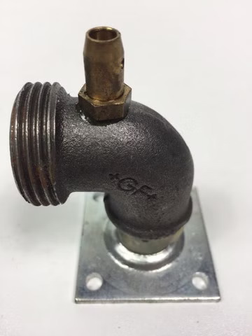 Viessmann Original 7380255 Flansch Winkel m. Ventil Adapterflansch 7380799