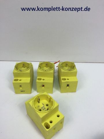 4 X Murrelektronik Steckdose 10167159 250V 16A