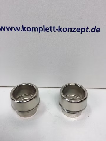 2 x Flexa End / Innentülle EEM Messing 5031.027.021 AD 27mm PG 21