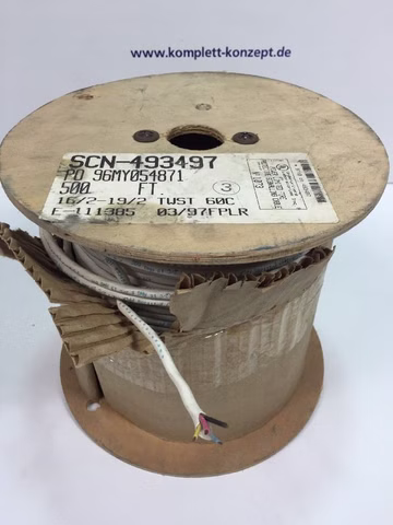 152m Kabel Signalleitung Feuer Leitung 16/2 - 19/2 TWST 60C SCN-493497