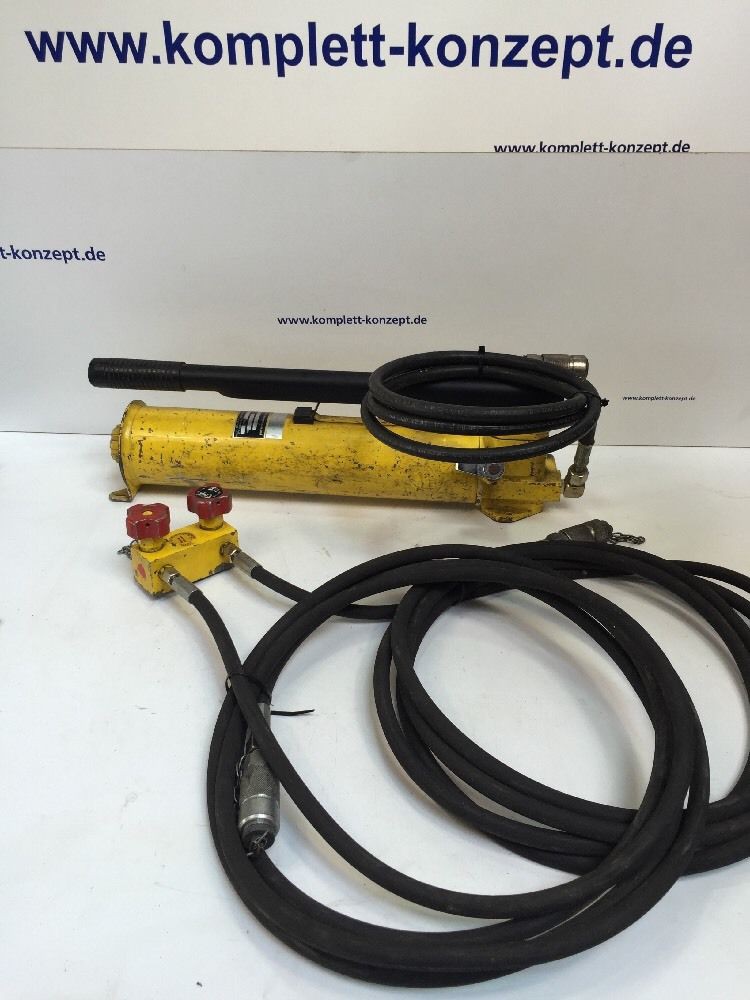 Schwere Hydraulik MN Pumpe HPE 159 Handpumpe 630 Bar mit 2-Wege