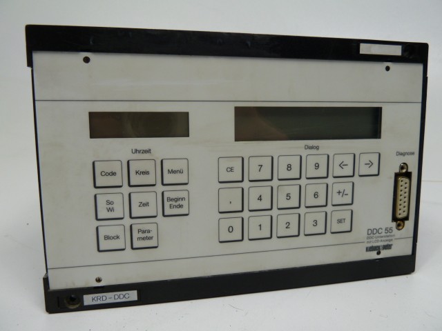 Kieback & Peter DDC 55 DDC Unterstation mit LCD Anzeige Heizungssteuerung