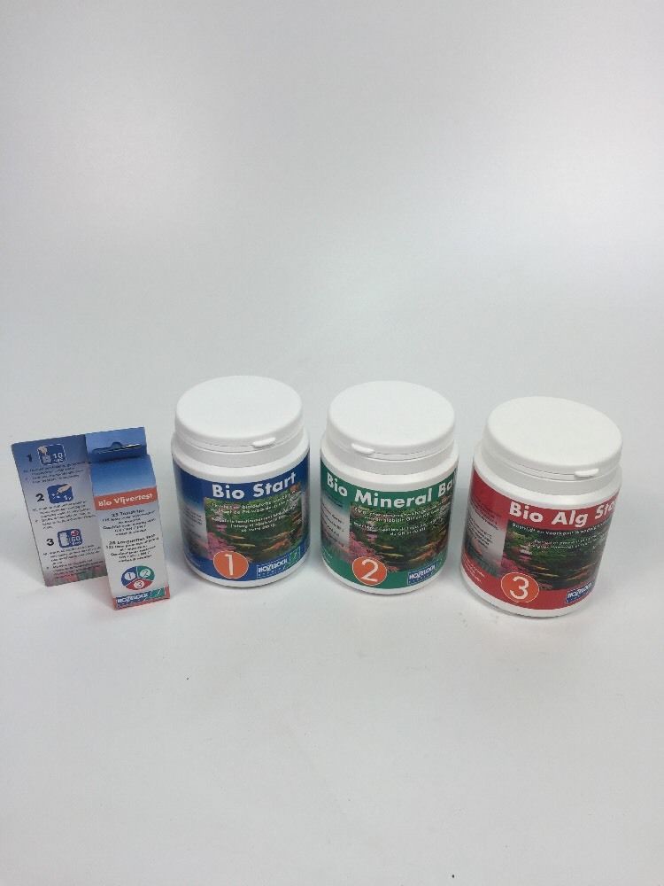 Hozelock Teich Komplett Set Starter, Mineralien, Algen Stop und 25