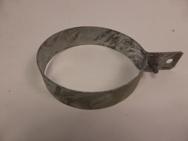 Dehn + Söhne Regenrohrschelle feuerverzinkt 100 mm DIN EN 62305-3