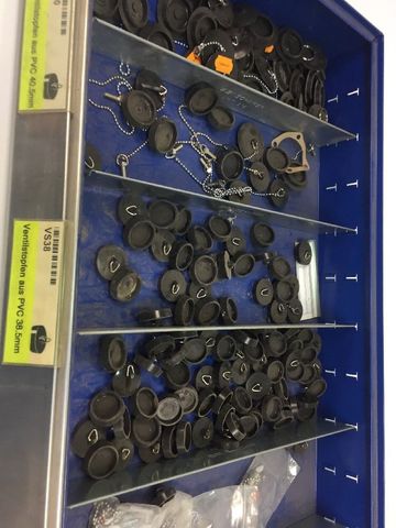 Ventilstopfen Ablaufstopfen Gummistopfen Stoppen Kugelkette 40.5, 38.5, 36 ua