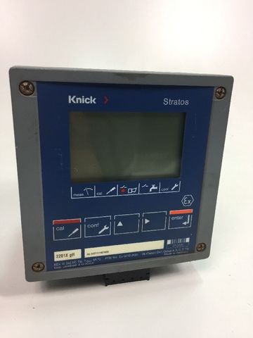 Knick Stratos 2201 X pH Analysenmessgerät Profibus