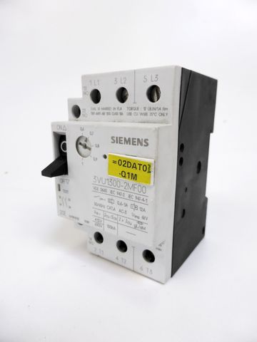 Siemens 3VU1300-2MF00 Leistungsschalter Motorschutz Motorschutzschalter 25A