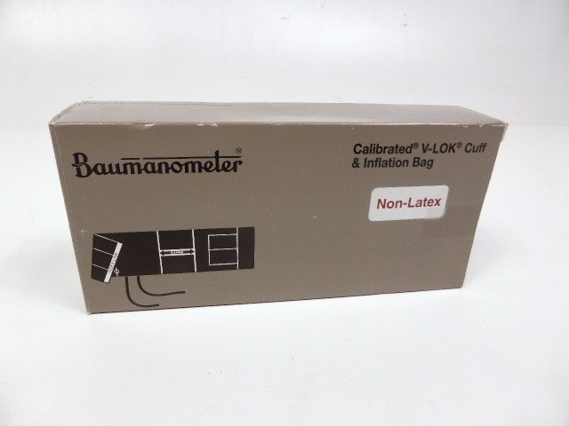 NEU Baumanometer Typ 1869 Blutdruckmanschetten Manschette V-Lok 33-47 cm NO LATEX