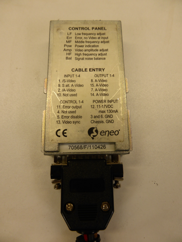 eneo 2-Draht Übertragung Zweidrahtempfänger 70568