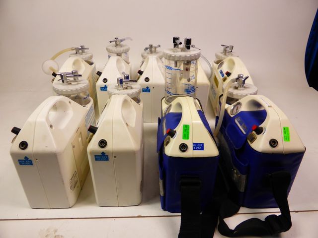 9 x OB 2024 Suction Unit Mobile Sekret Absauge Geräte