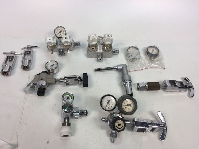 Posten Dräger Manometer Druckminderer OP Flowmeter Durchflussmesser