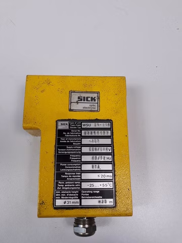 Lichtschranke SICK WSU 26-110 5VA 48/62Hz 20ms 89511177 20ms 30m 220V 240V